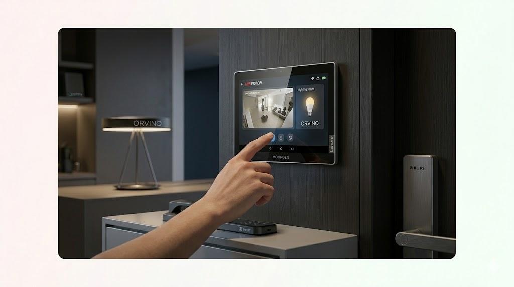 Interactive conference and control center setup